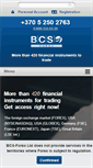 Mobile Screenshot of forex-bcs.ru